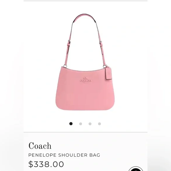 Coach Pink Penelope shoulder Bag - Picture 4 of 16